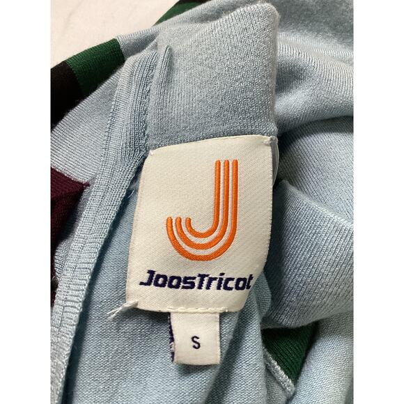 Joostricot Striped Blue Mini Skirt Size S - Picture 4 of 5